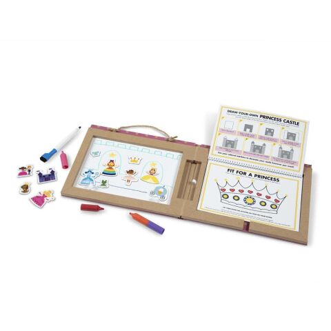 Melissa&Doug Oyna, Çiz, Yarat - Prenses / Reusable Drawing Kit