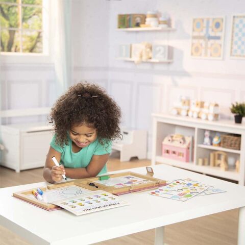 Melissa&Doug Oyna, Çiz, Yarat - Prenses / Reusable Drawing Kit