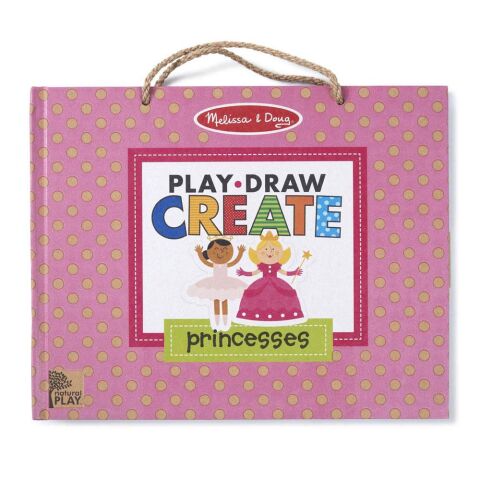 Melissa&Doug Oyna, Çiz, Yarat - Prenses / Reusable Drawing Kit