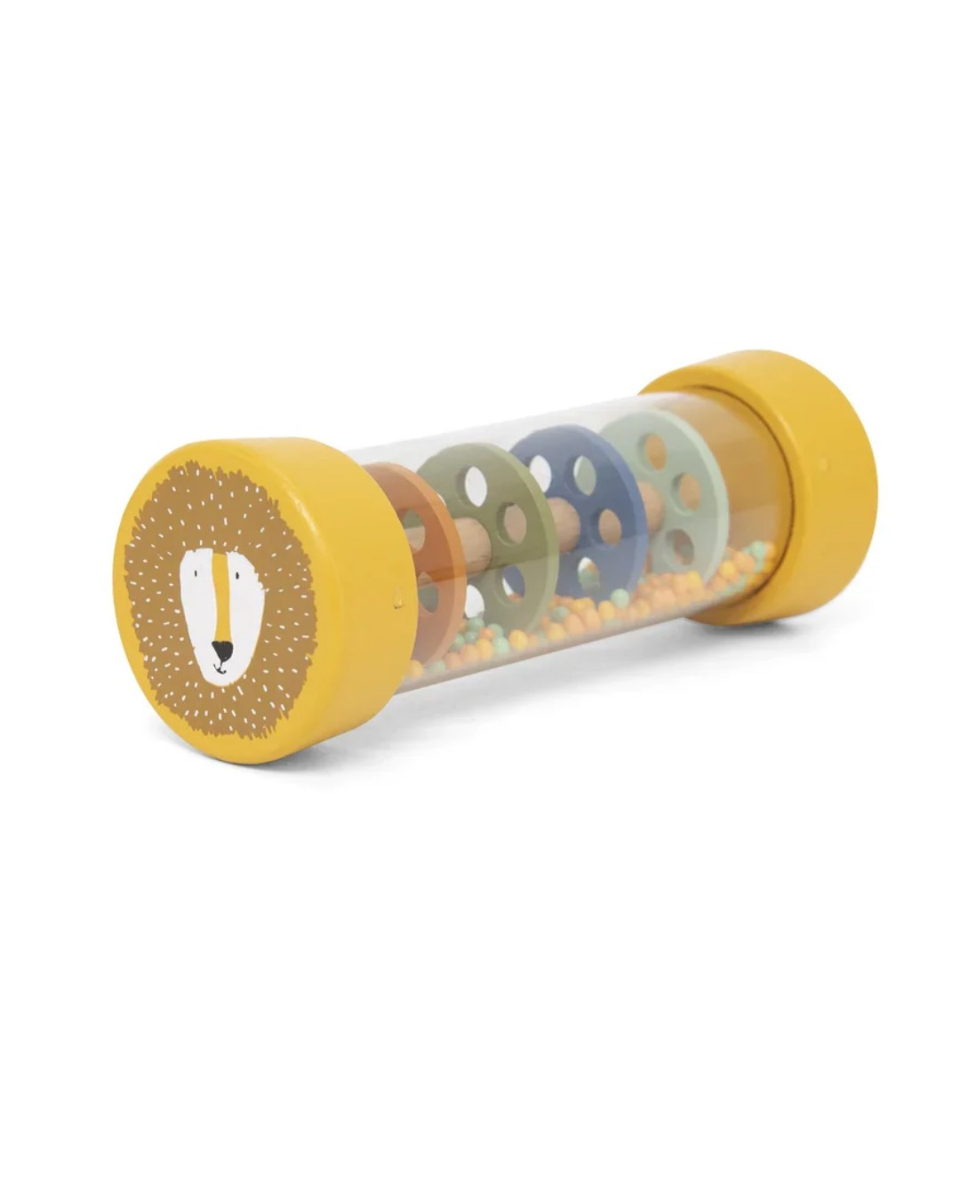 Trixie Mr. Lion Ahşap Rain Stick – Bebekler İçin Duyusal Oyuncak