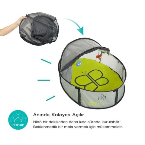 Bblüv Nido Mini 2in1 Seyahat ve Oyun Çadırı