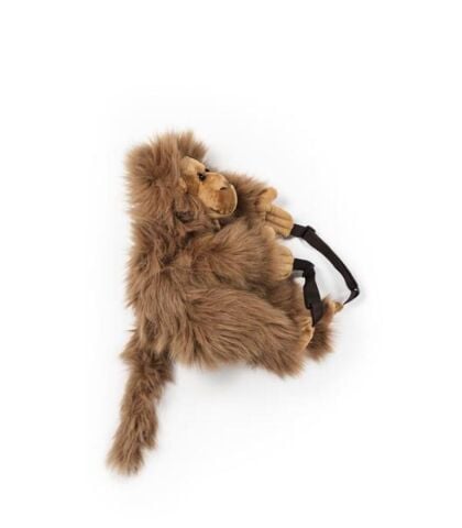 Wild & Soft Figürlü Peluş Sırt Çantası - Maymun