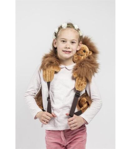Wild & Soft Figürlü Peluş Sırt Çantası - Maymun