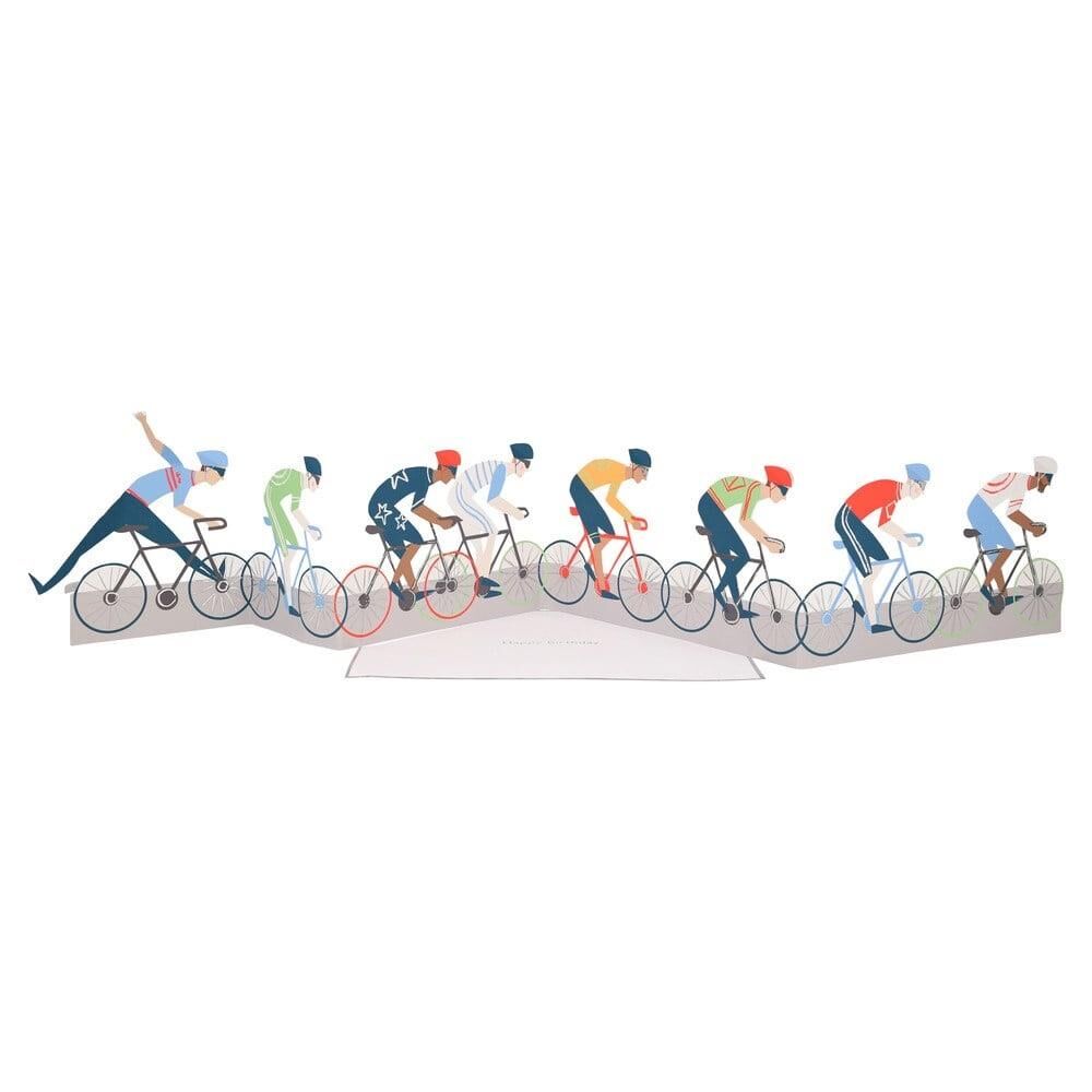 Meri Meri - Cycling Birthday Card - Bisiklet Tebrik Kartı