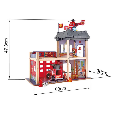 Hape Oyuncak Şehir İtfaiye İstasyonu / City Fire Station