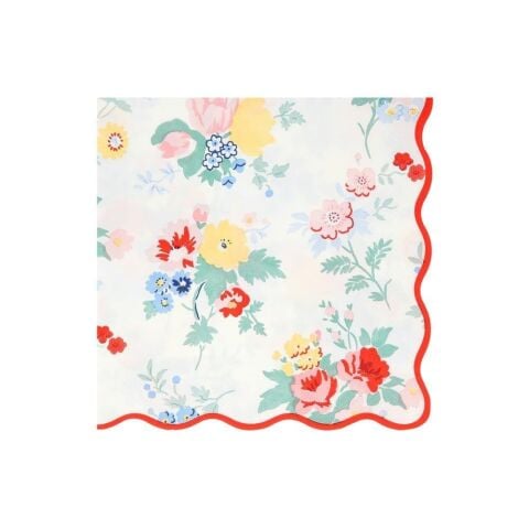 Meri Meri - Vintage Floral Peçete - L - 16 Adet
