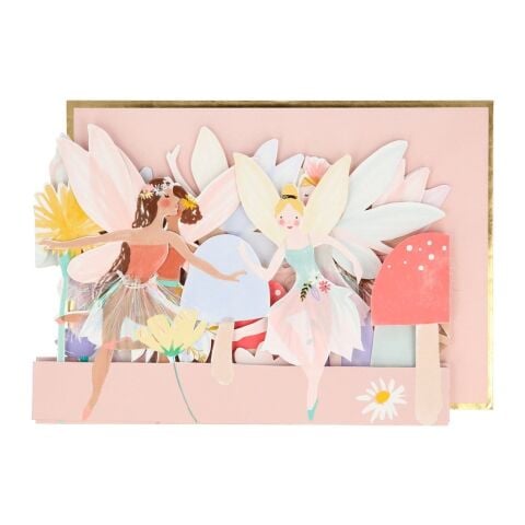 Meri Meri - Fairy Card - Peri Kızı Tebrik Kartı