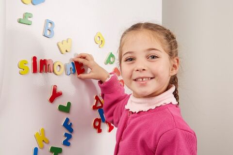 Melissa&Doug Ahşap Mıknatıslı Harfler - Wooden Alphabet Magnets