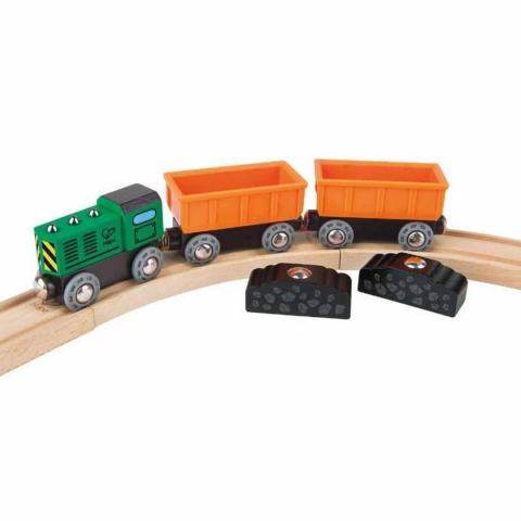 Hape Oyuncak Dizel Yük Treni / Diesel Freight Train