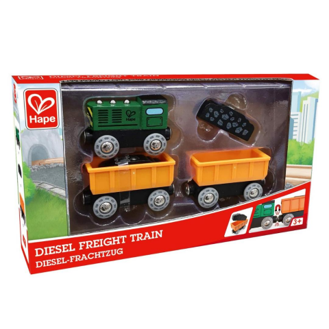 Hape Oyuncak Dizel Yük Treni / Diesel Freight Train