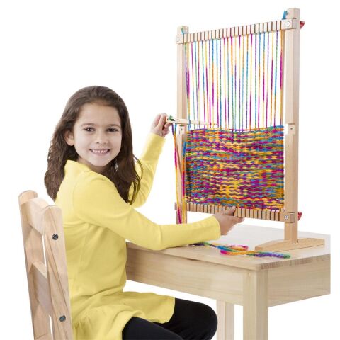 Melissa and Doug Dokuma Tezgahı Seti / Multi-Craft Weaving Loom
