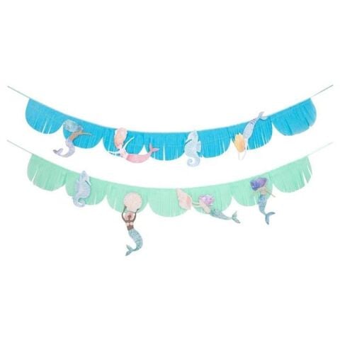 Meri Meri - Mermaid Garland - Deniz Kızı Asılan Süs