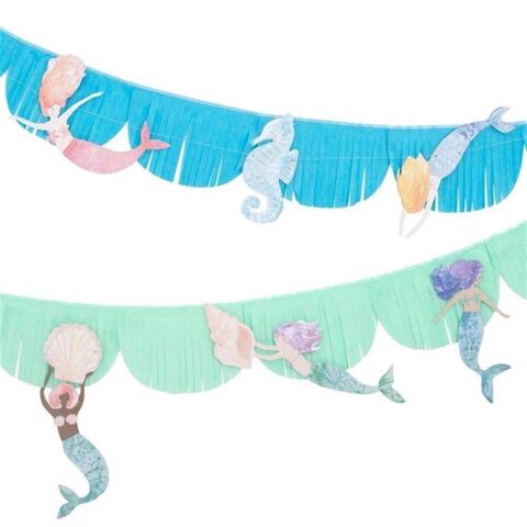 Meri Meri - Mermaid Garland - Deniz Kızı Asılan Süs