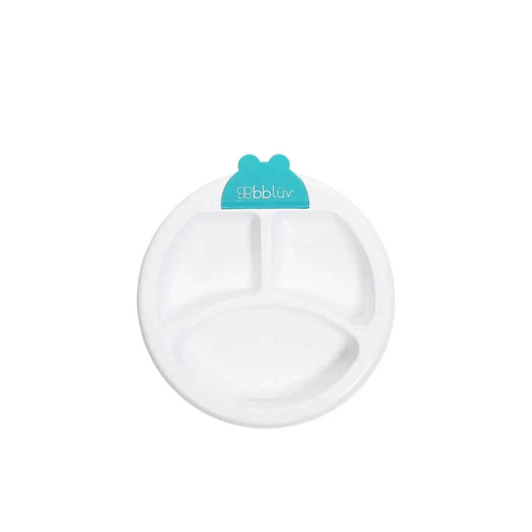 Bblüv Plato Sıcak Su Hazneli Mama Tabağı - Mavi