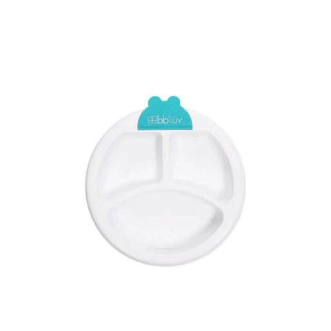 Bblüv Plato Sıcak Su Hazneli Mama Tabağı - Mavi