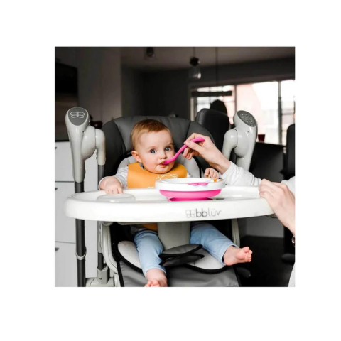 Bblüv Plato Sıcak Su Hazneli Mama Tabağı - Mavi