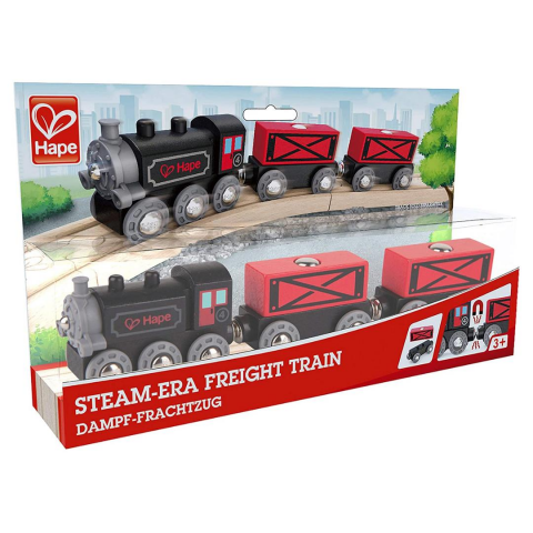 Hape Steam-Era Oyuncak Yük Treni / Freight Train
