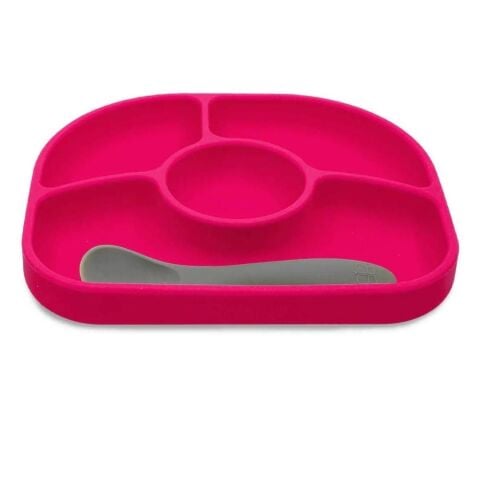 Bblüv Yümi Silikon Mama Tabağı - Pembe