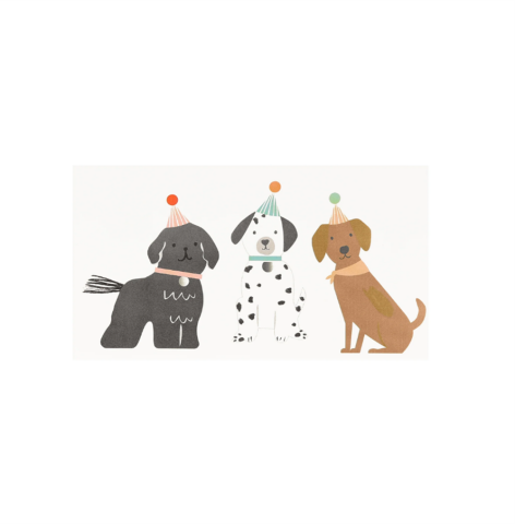 Meri Meri - Puppy Tattoos - Yavru Köpek Geçici Dövmeler (X2)