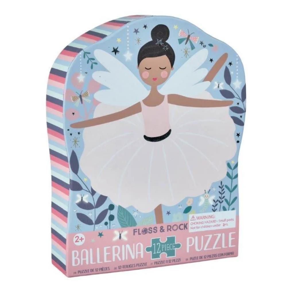 Floss & Rock 12 Parça Şekilli Yap-Boz / Enchanted