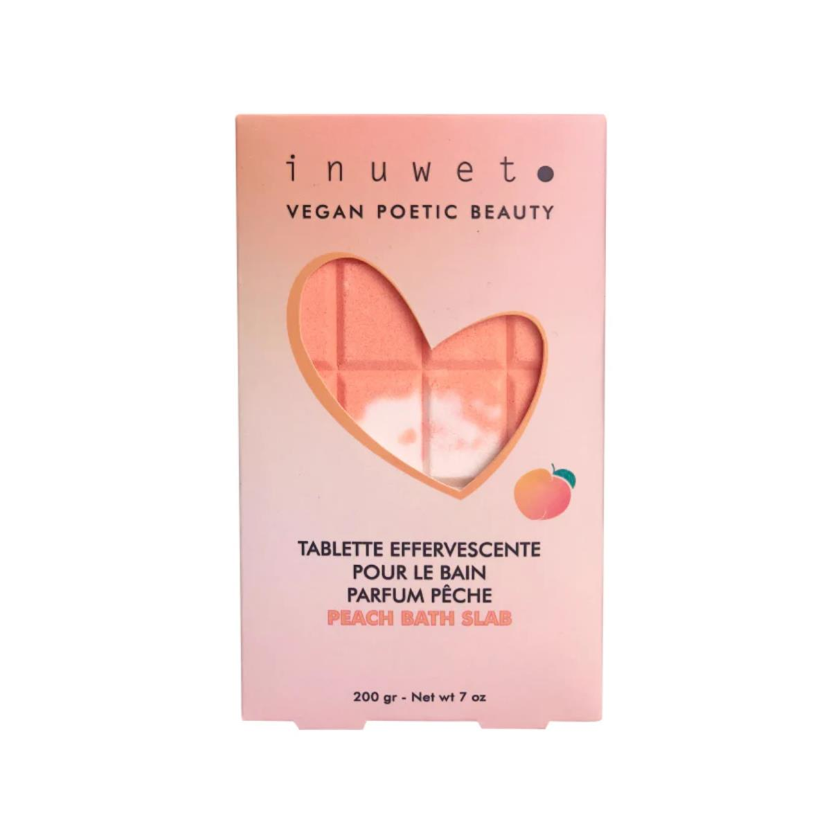 Inuwet Bath Slap Banyo Renklendirici Tablet // Şeftali