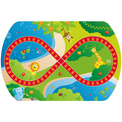Hape Aktivite Masası - Demiryolu / Jungle Adventure Railway Table