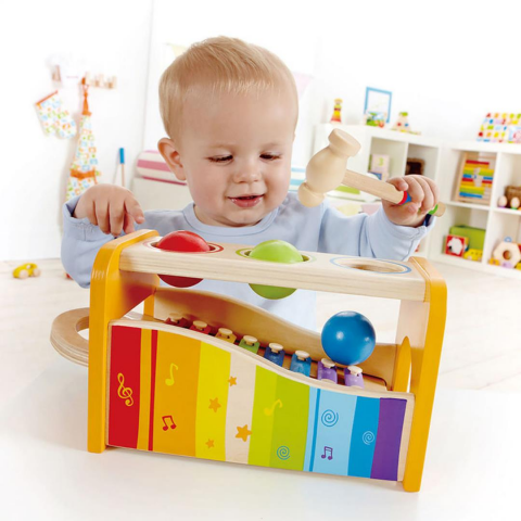 Hape Müzikal Set / Pound and Tap Bench
