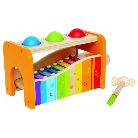 Hape Müzikal Set / Pound and Tap Bench
