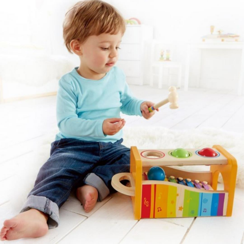 Hape Müzikal Set / Pound and Tap Bench