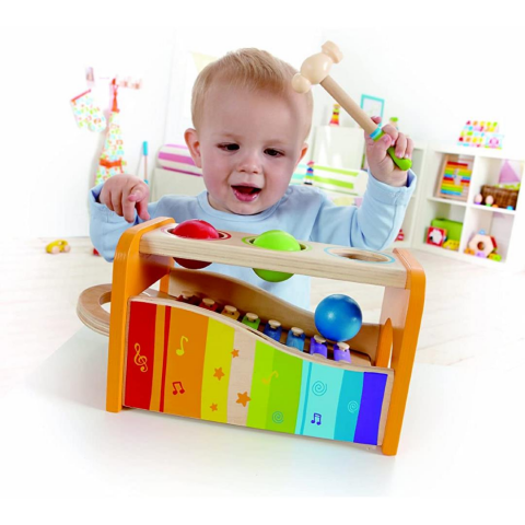 Hape Müzikal Set / Pound and Tap Bench
