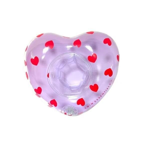 Swim Essentials Hearts Lila Bardak Tutucu