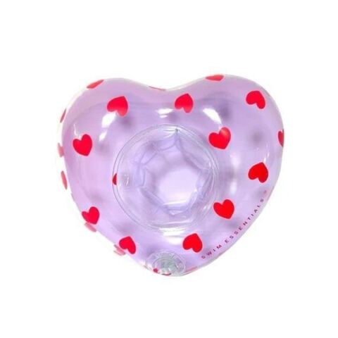 Swim Essentials Hearts Lila Bardak Tutucu