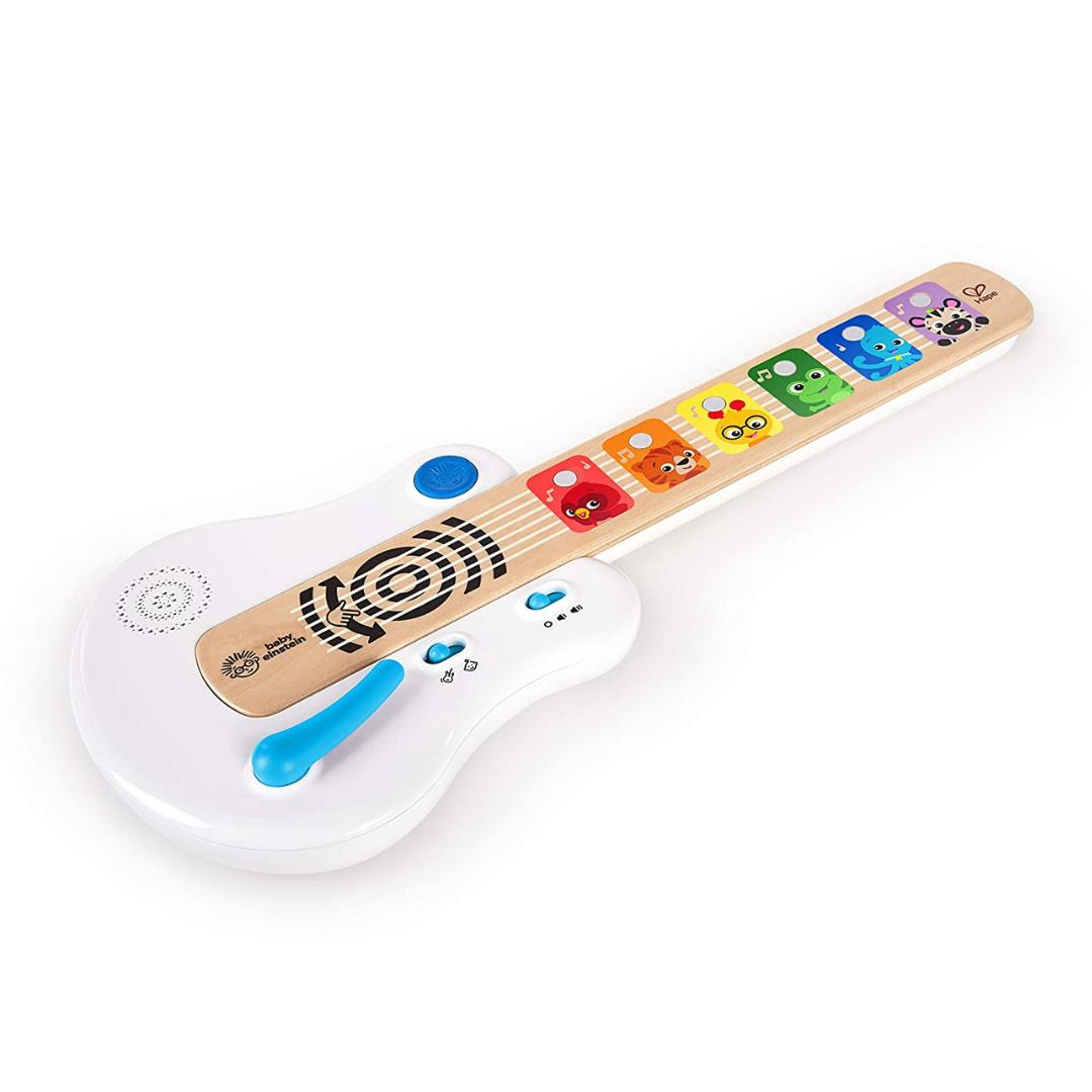 Hape Strum Along Songs Magic Touch Guitar - Dokunmatik Ahşap Gitar