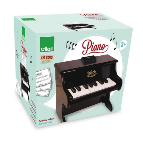 Vilac - Mini Piyano - Siyah