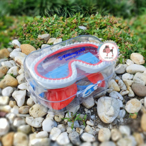 Bling2o Shark Attack Red Mask Çocuk Deniz Gözlüğü