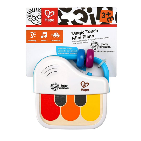 Hape Magic Touch Mini Piano - Dokunmatik Ahşap Mini Piyano
