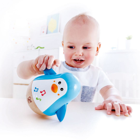 Hape Müzikli Hacıyatmaz Penguen / Penguin Musical Wobbler