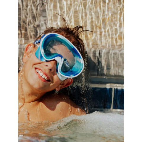 Bling2o Molten Lava Blue Swim Mask Mavi Çocuk Deniz Gözlüğü