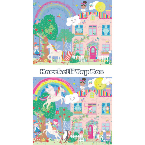 Floss & Rock 50 Parça Sihirli Yap-Boz / Rainbow