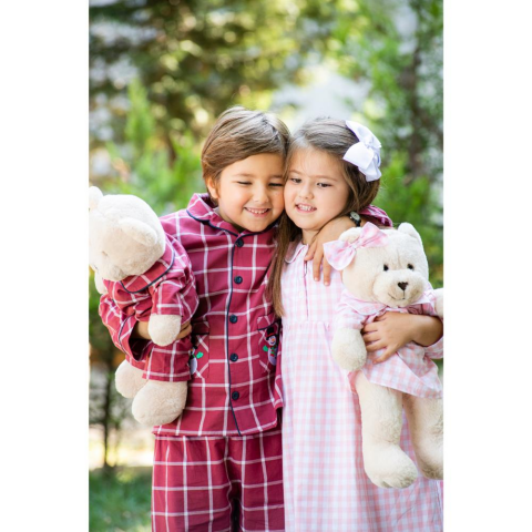 Luna Mia Snowman Magic Uyku Arkadaşlı Çocuk Pijama Seti