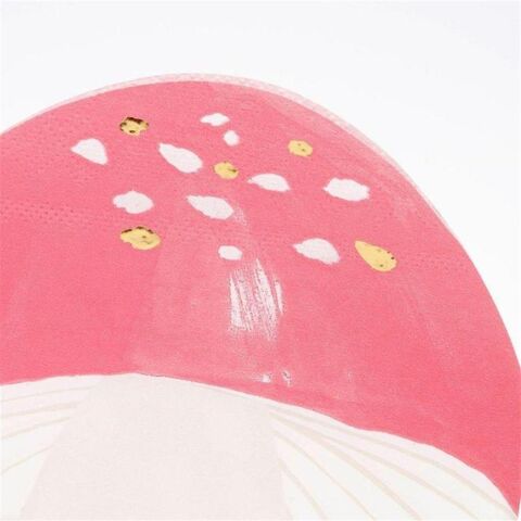 Meri Meri - Fairy Toadstool Napkins - Perili Mantar Peçete