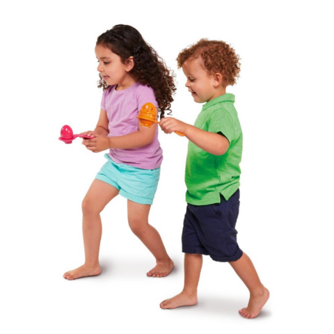 Tomy Saklambaçlı Yumurtalar Kaşık Seti / Hide&Squeak Egg&Spoon