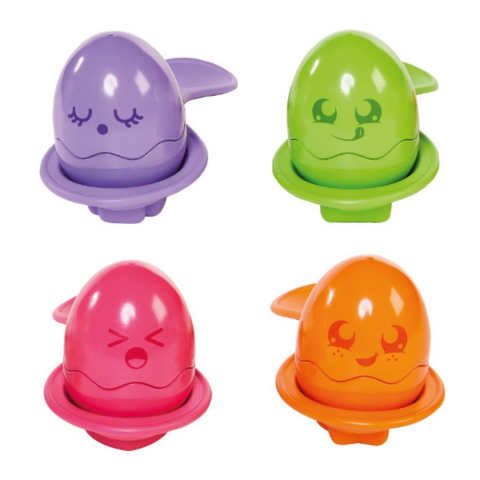 Tomy Saklambaçlı Yumurtalar Kaşık Seti / Hide&Squeak Egg&Spoon