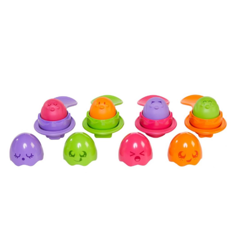 Tomy Saklambaçlı Yumurtalar Kaşık Seti / Hide&Squeak Egg&Spoon