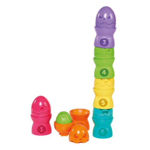 Tomy Saklambaçlı Yumurta Kule Seti / Hide & Squeak Egg Stackers