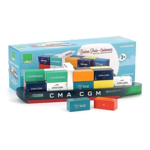 Vilac - Vilacity Mıknatıslı Konteyner Gemisi