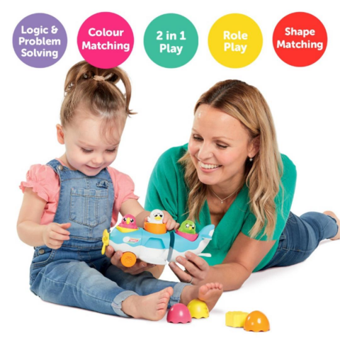 Tomy 2si1 Arada Uçak ve Saklambaçlı Yumurtalar / Load & Go Plane