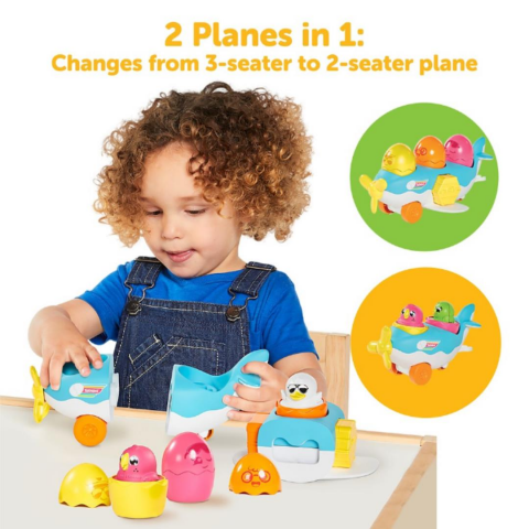 Tomy 2si1 Arada Uçak ve Saklambaçlı Yumurtalar / Load & Go Plane