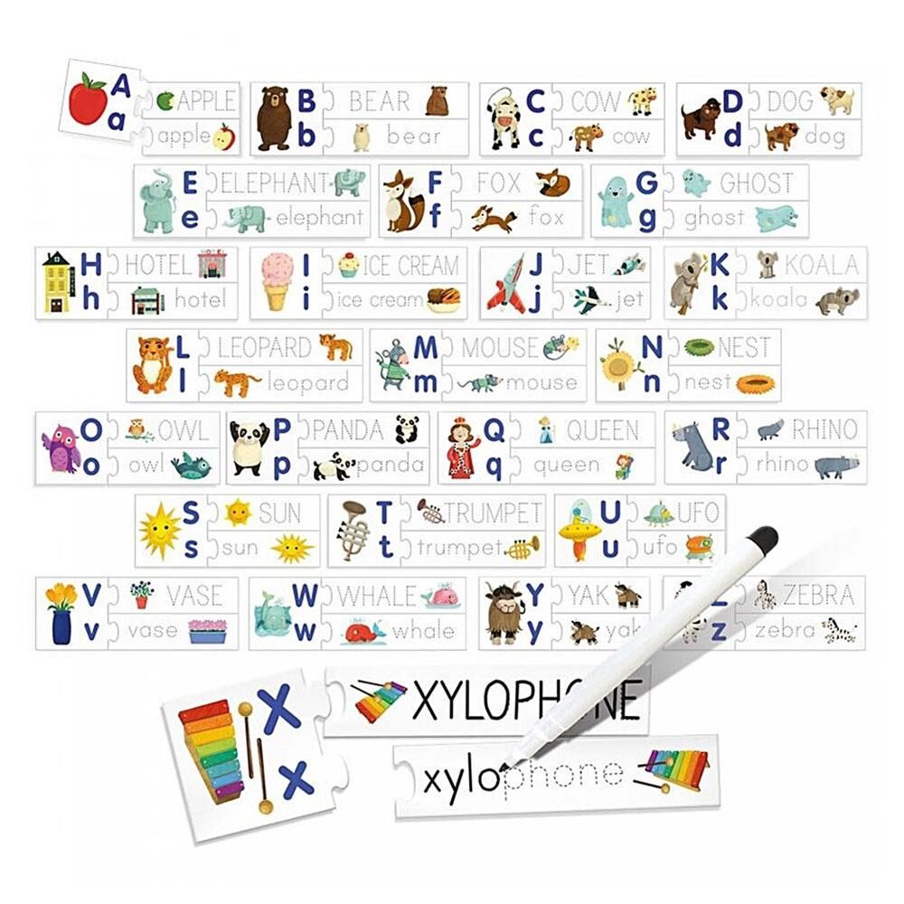 Headu Read & Write Puzzle / Oku ve Yaz Yapbozu 3-6 Yaş