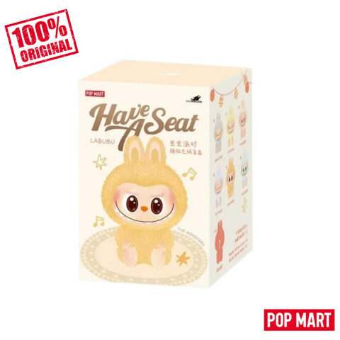 Pop Mart - Labubu - Have a Seat Serisi Peluş Anahtarlık
